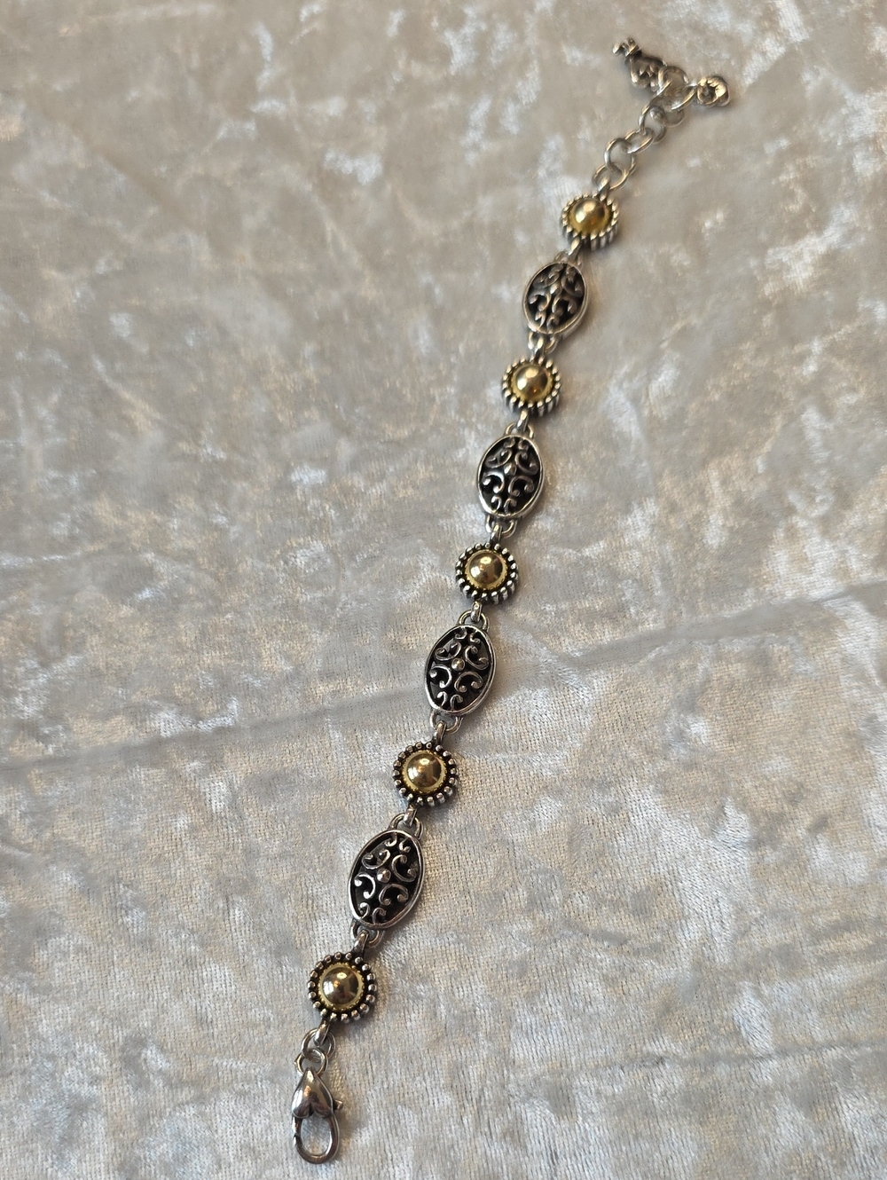 Brighton Intrigue Regal Two-Tone Delicate Bracelet